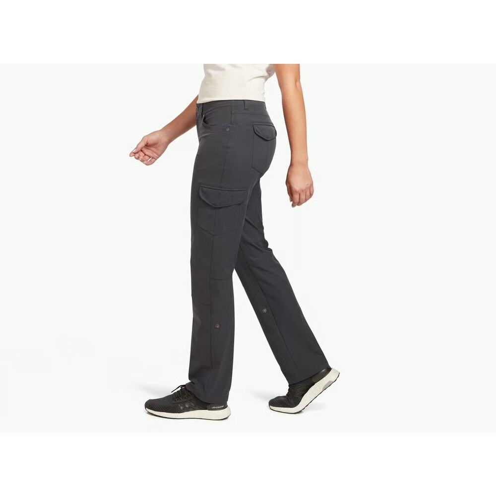 Kuhl Women’s Freeflex Roll-Up Pant in Dark Gray Koal Coal Size 14 - Picture 14 of 15